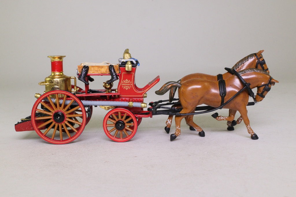 Matchbox Collectibles YSFE05; 1880 Merryweather Horse Drawn Fire Engine